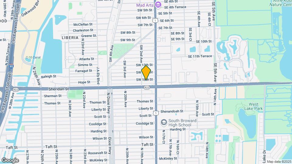 43 SW 15th St Map and Location Details