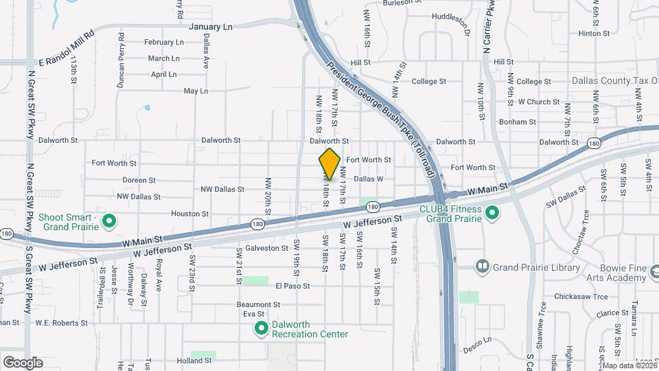 1718 NW Dallas St Map and Location Details