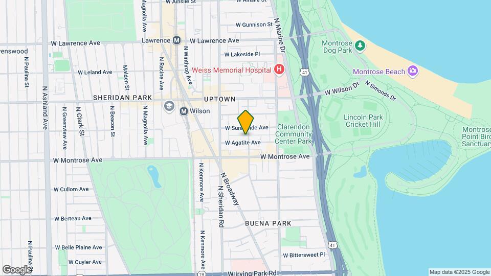 900-902 W Agatite Ave Mapa y Detalles de la Ubicación