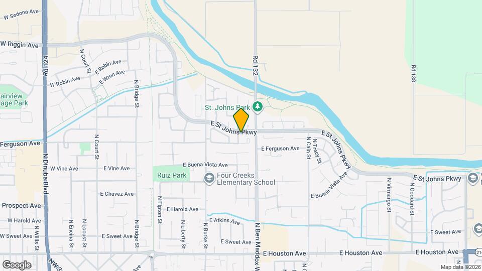 2234 N Edison St Map and Location Details