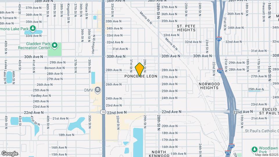 2936 27th Ave N Map and Location Details