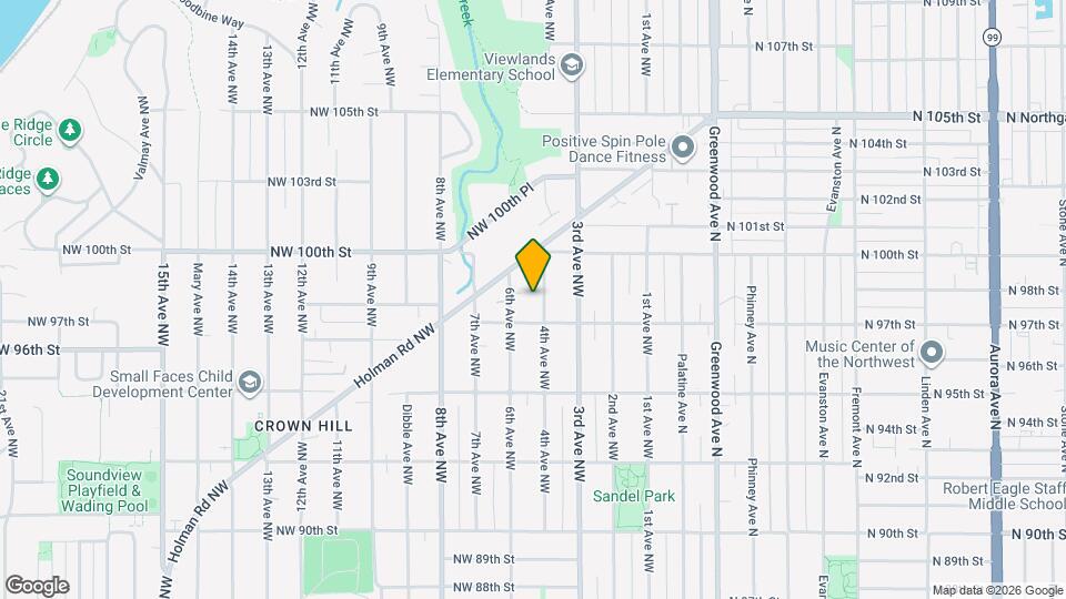 9719 4th Ave NW Map and Location Details