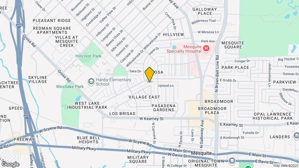 705 Denmark Dr Map and Location Details