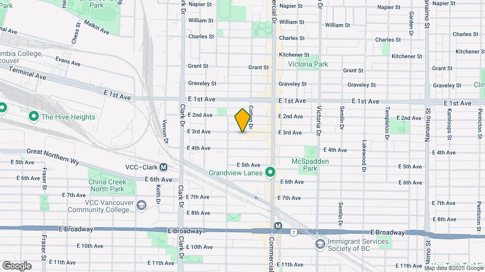 1562 3rd Av Map and Location Details