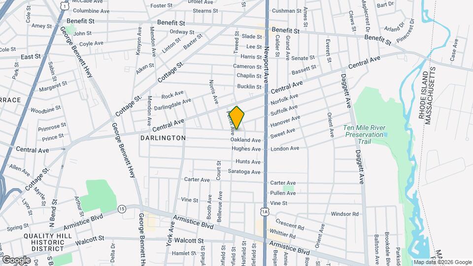 163 Robinson Ave Mapa y Detalles de la Ubicación