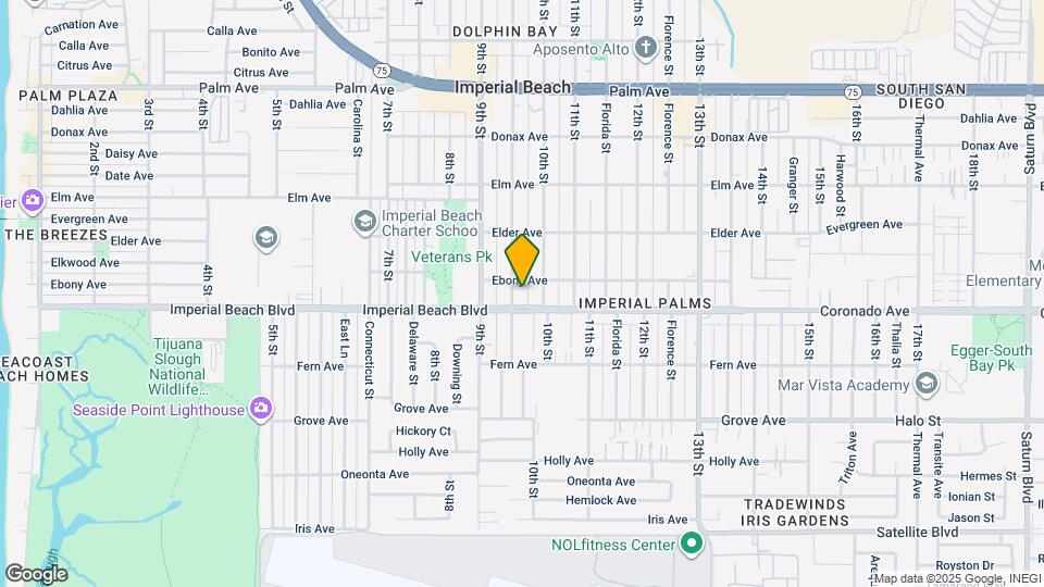 1059 Emory St Map and Location Details