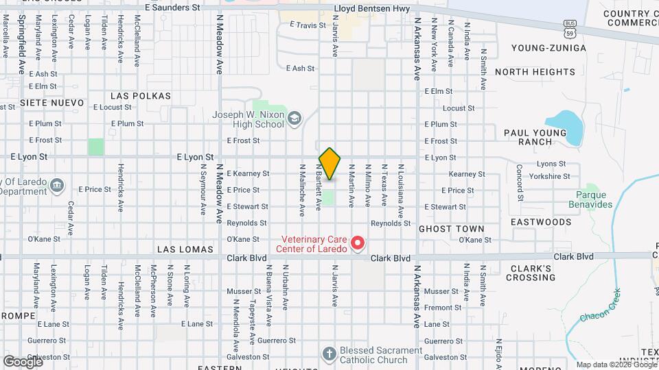 2218 E Price St Mapa y Detalles de la Ubicación