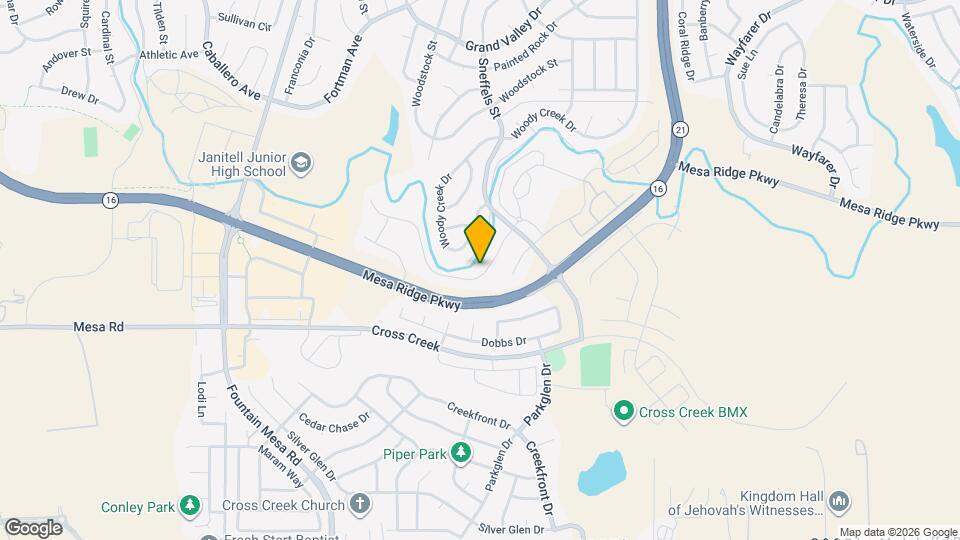 8013 Pinfeather Dr Map and Location Details