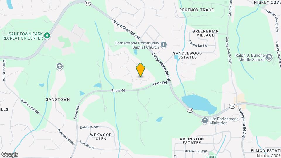 21 Enon Ct SW Map and Location Details