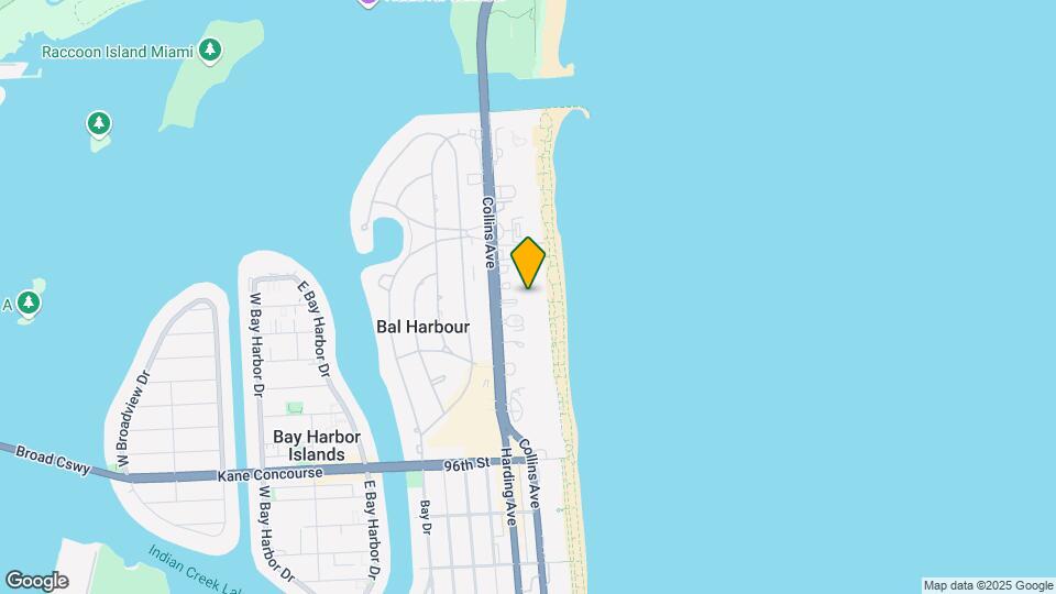 Palace at Bal Harbour Map and Location Details