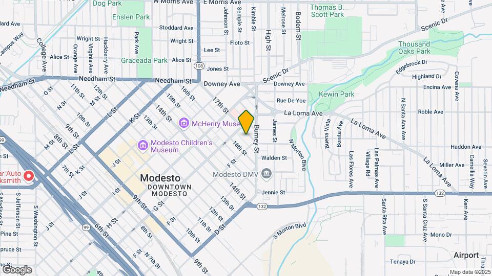 611-613 17th St Mapa y Detalles de la Ubicación