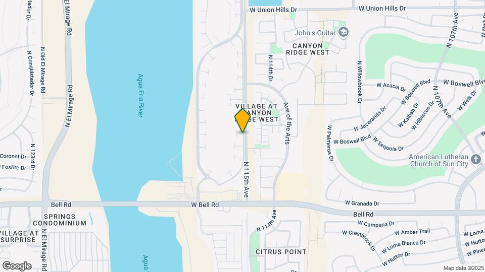 11525 W Cottontail Ct Map and Location Details