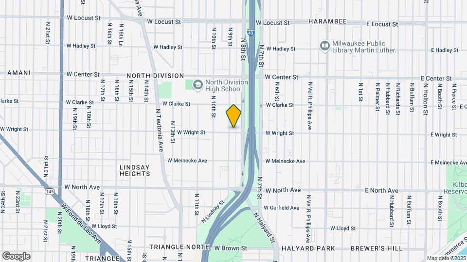 2502 N 9th St Map and Location Details