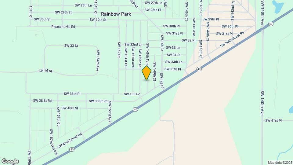 3750 SW 149th Terrace Map and Location Details