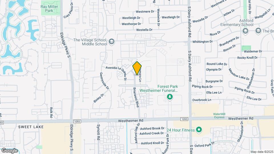 2227 Briarwest Blvd Map and Location Details