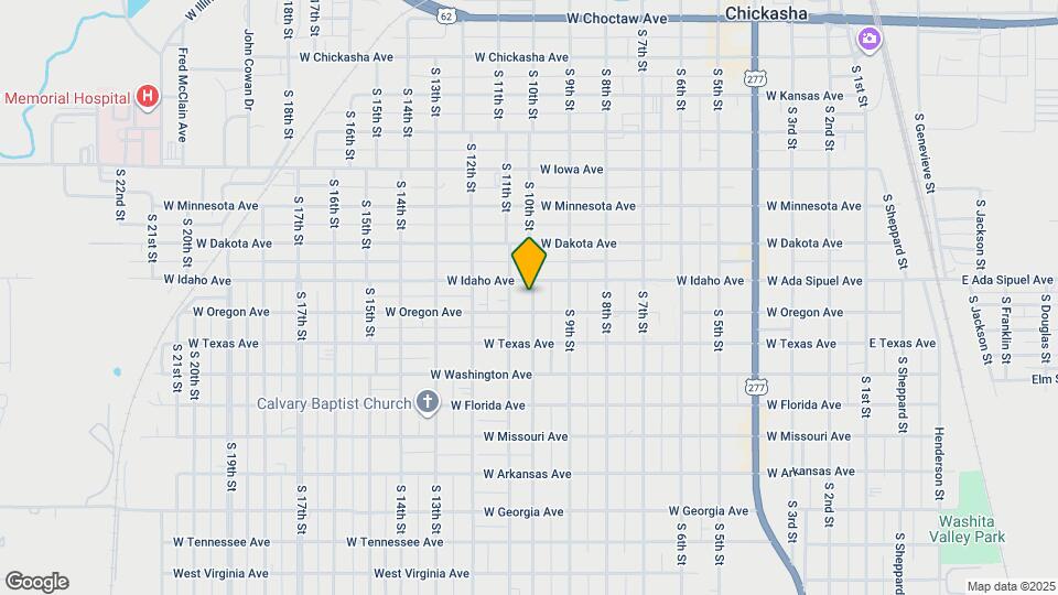 716 S 10th St Map and Location Details