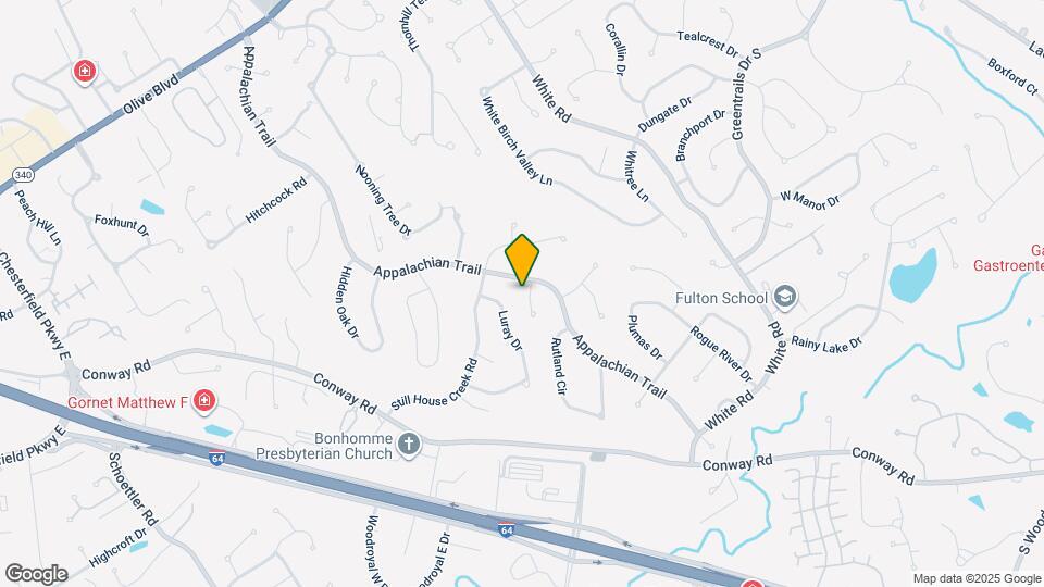 1225 Traverton Dr Map and Location Details