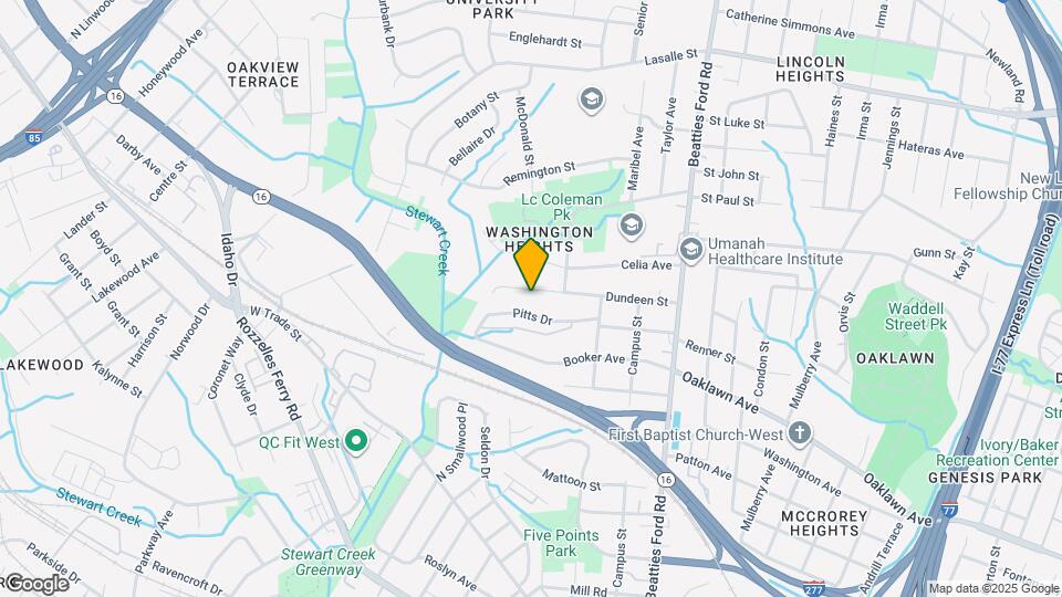 2601 Dundeen St Map and Location Details