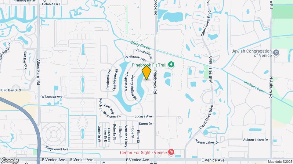 1504 Pine Lake Dr Map and Location Details