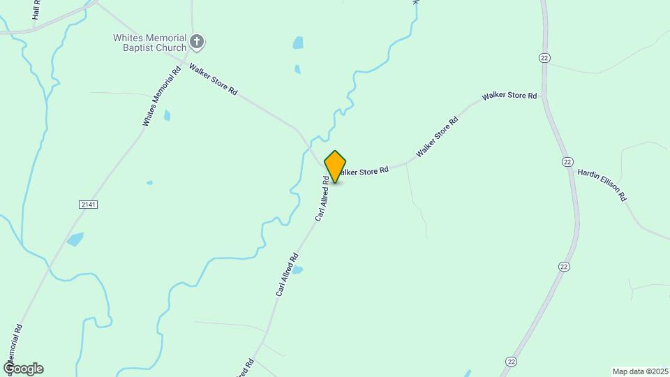 3624 Carl Allred Rd Map and Location Details