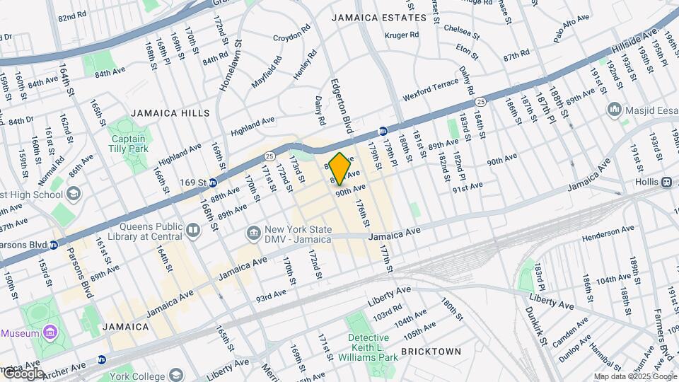 175-11 90th Ave Map and Location Details