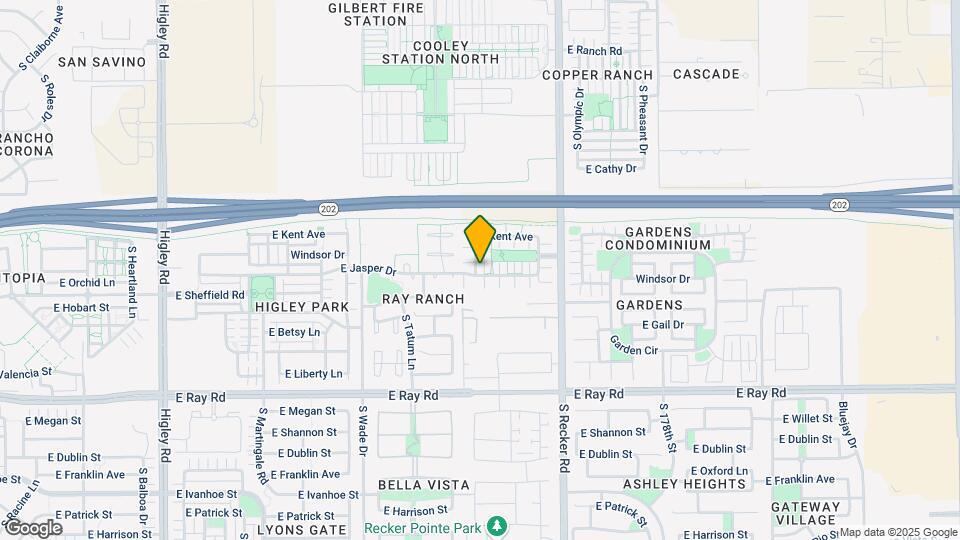 3828 E Jasper Dr Map and Location Details