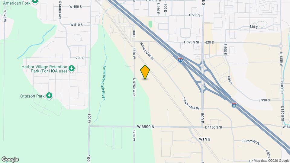 7058 N 5750 W St Map and Location Details