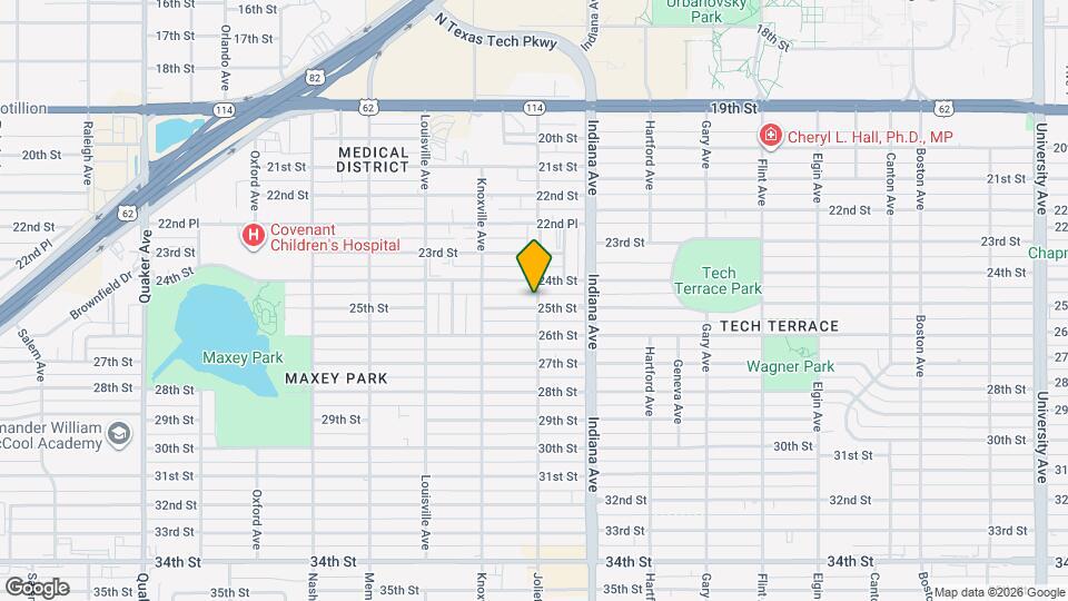 3502 25th St Map and Location Details