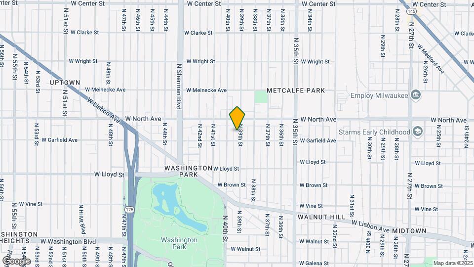 2215 N 39th St Map and Location Details