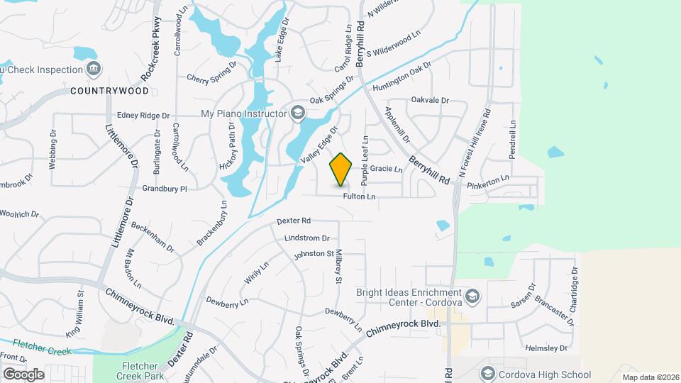 8980 Fulton Ln Map and Location Details