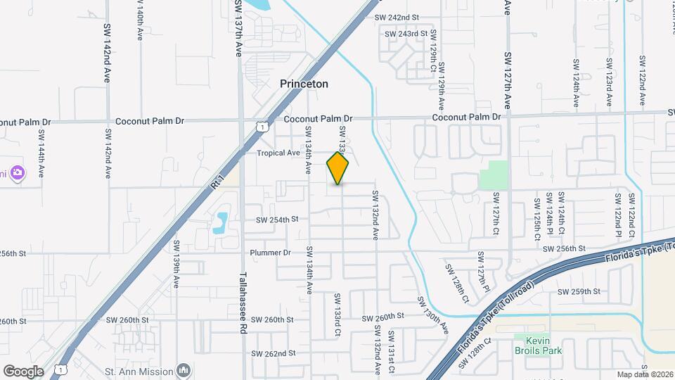 25236 SW 133rd Ave Map and Location Details