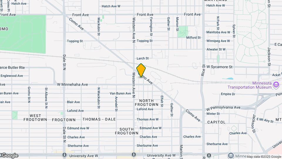 729 Virginia St Map and Location Details