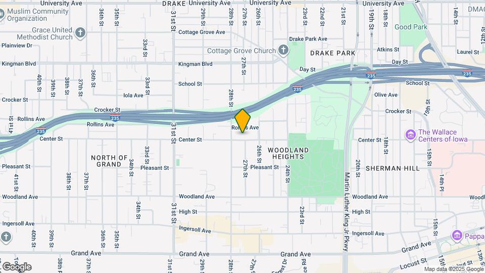 2703 Center St Map and Location Details
