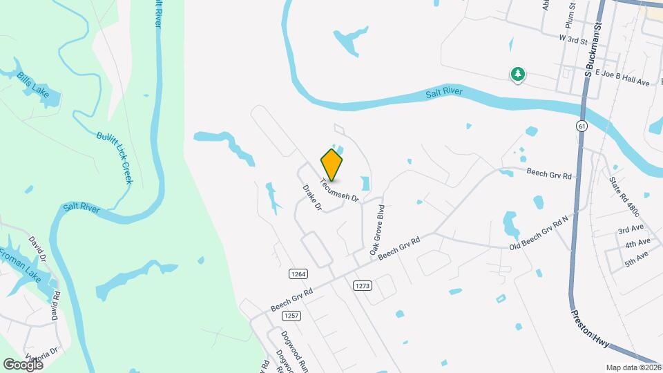 388 Tecumseh Dr Map and Location Details