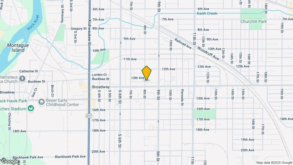 1418 8th St Mapa y Detalles de la Ubicación