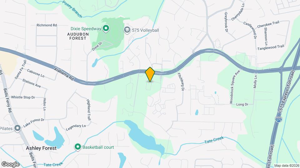 342 Lanier Cir Map and Location Details