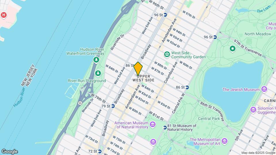 204 W 85th St Mapa y Detalles de la Ubicación