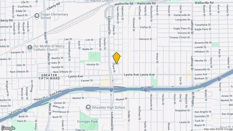 1711 Sam Wilson St Map and Location Details