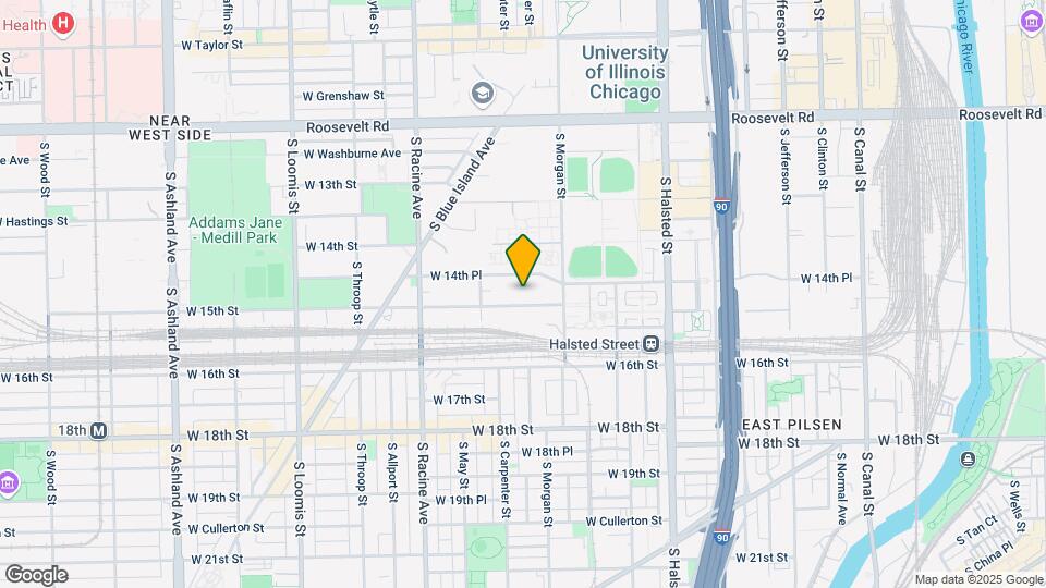 1000 W 15th St Map and Location Details