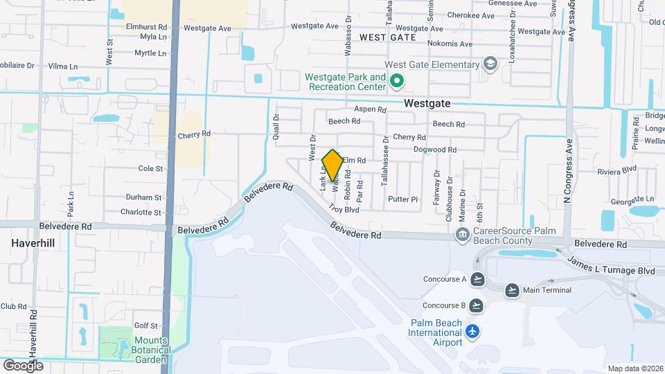 2341 Wabasso Dr Map and Location Details
