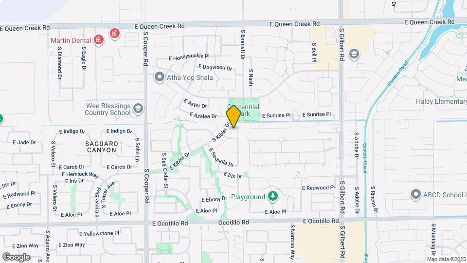 3574 S Danielson Way Map and Location Details