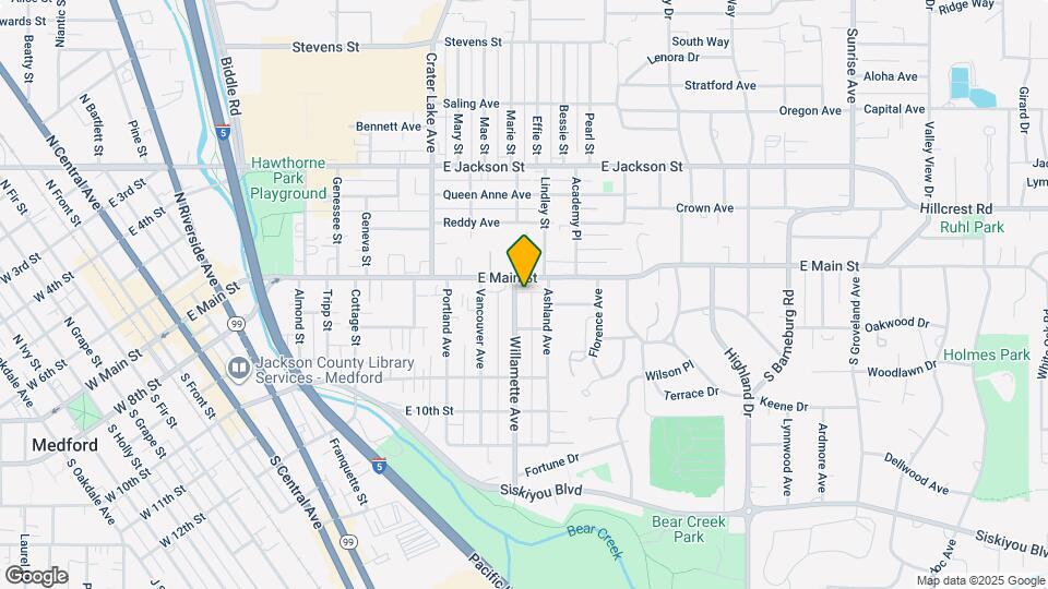 19 Willamette Ave Map and Location Details