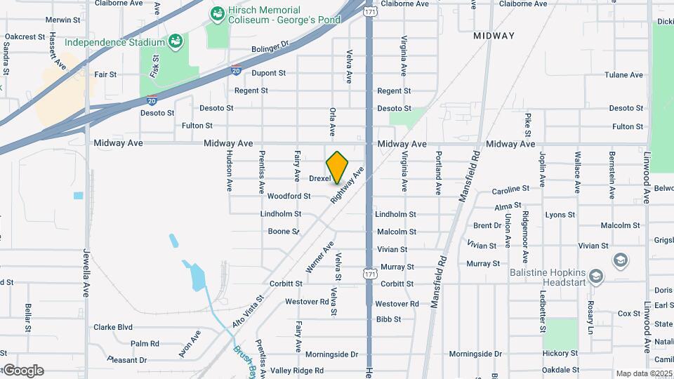 4520 Rightway Ave Map and Location Details