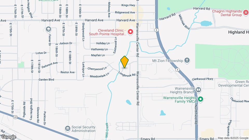 4265 Cricket Ln Map and Location Details