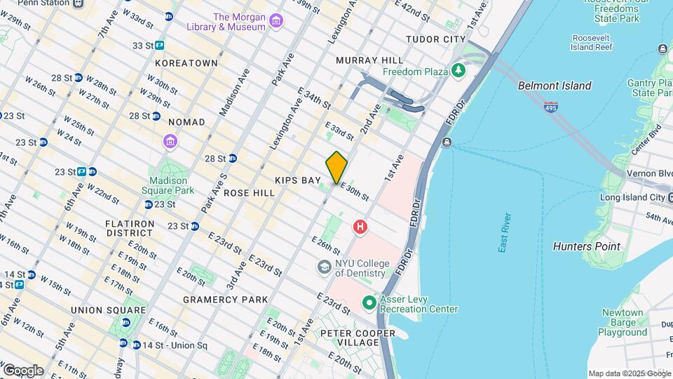 530-536 Second Ave Mapa y Detalles de la Ubicación