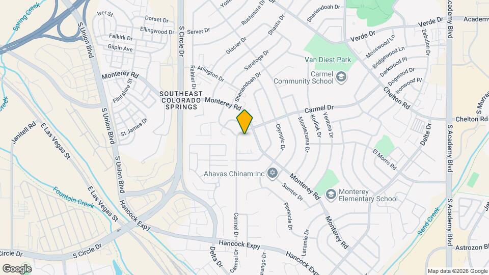 1935 Carmel Dr Map and Location Details