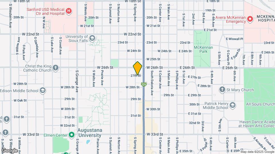 1900 S Spring Ave Map and Location Details