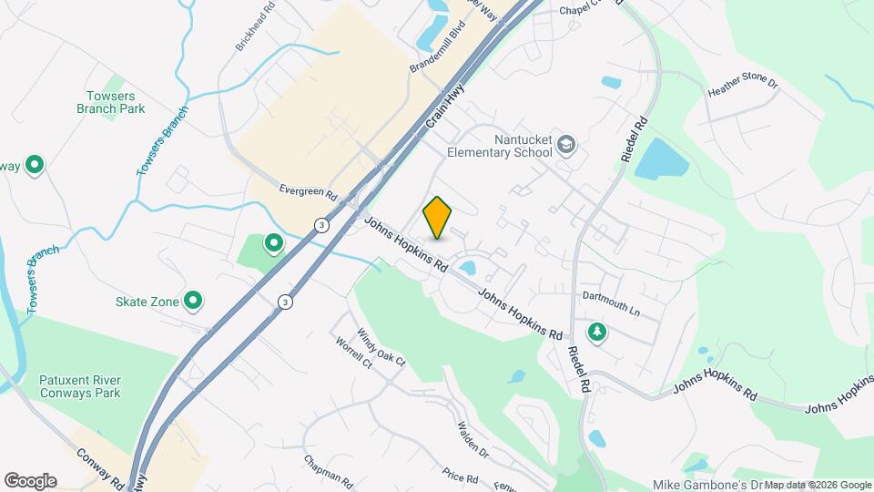 1468 Orleans Ct Map and Location Details