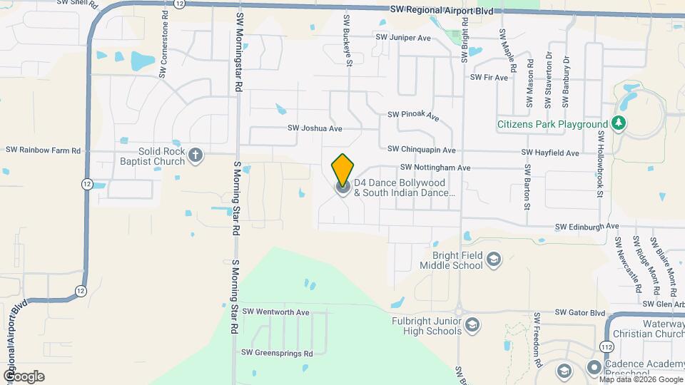 4601 SW Lilly St Map and Location Details