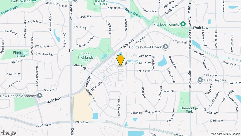 17349 Gettysburg Way Map and Location Details